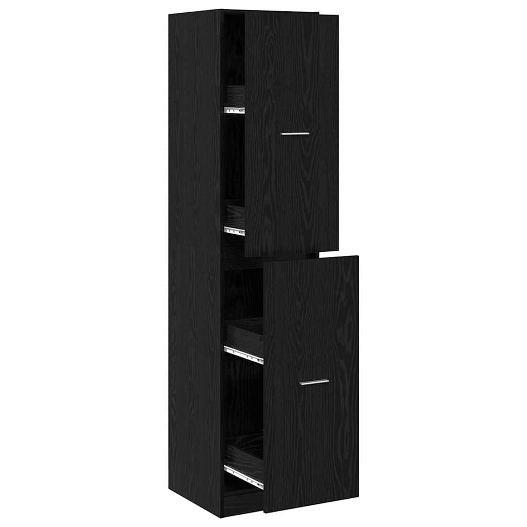 Apothekerschrank Weiß 30 x 41 x 174,5 cm Holzwerkstoff