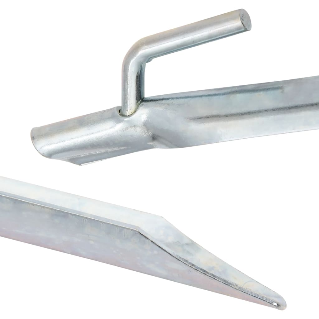 Zeltheringe 24 Stk. V-Form 17 cm Ø20 mm Verzinkter Stahl