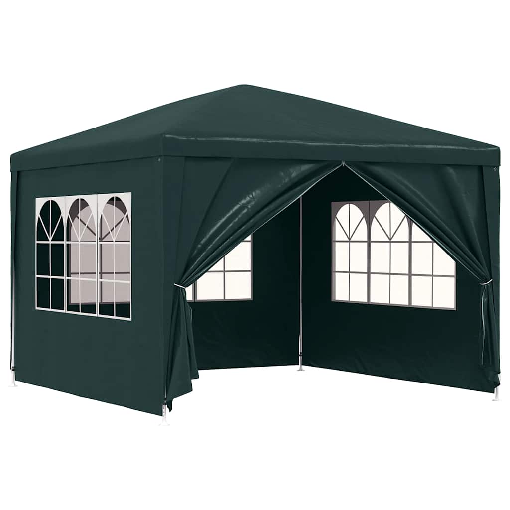 Party-Zelt 400 x 300 x 255 cm Rot PE und Stahl