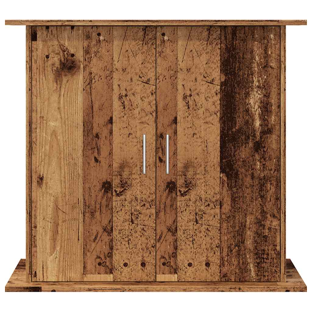Aquariumständer Weiß 81x36x73 cm Holzwerkstoff