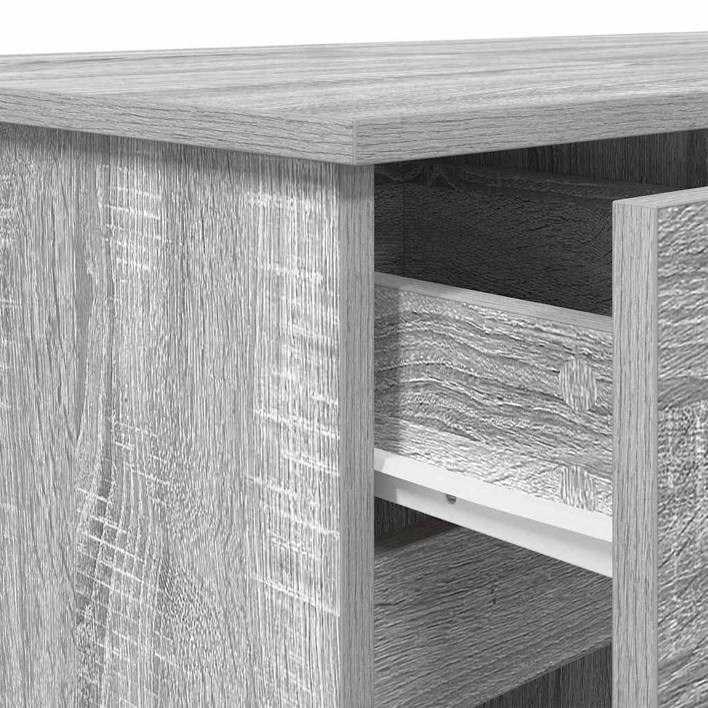 Schreibtisch mit Schubladen Weiß 140 x 49 x 76 cm Holzwerkstoff