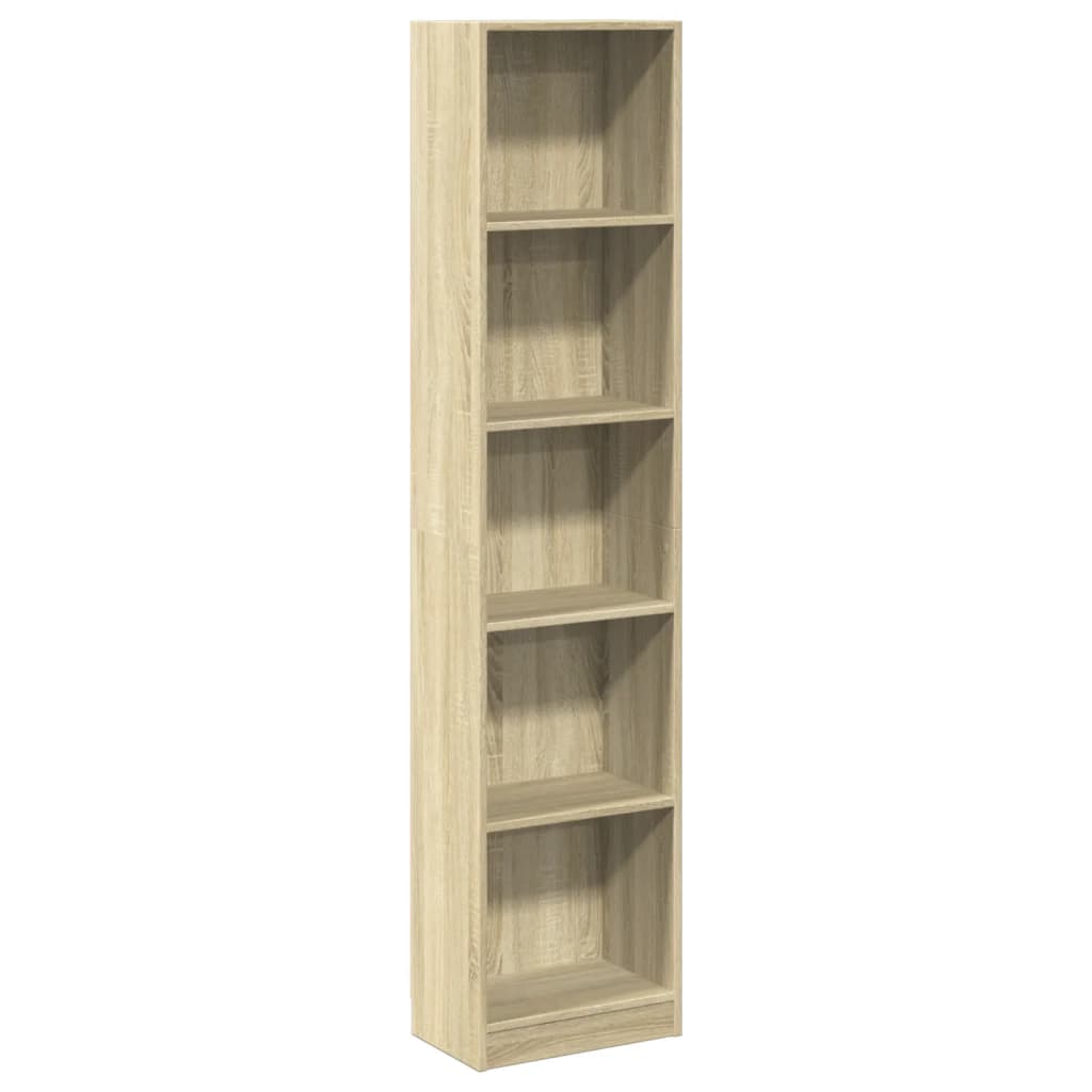 Bücherregal Weiß 40x24x75 cm Holzwerkstoff