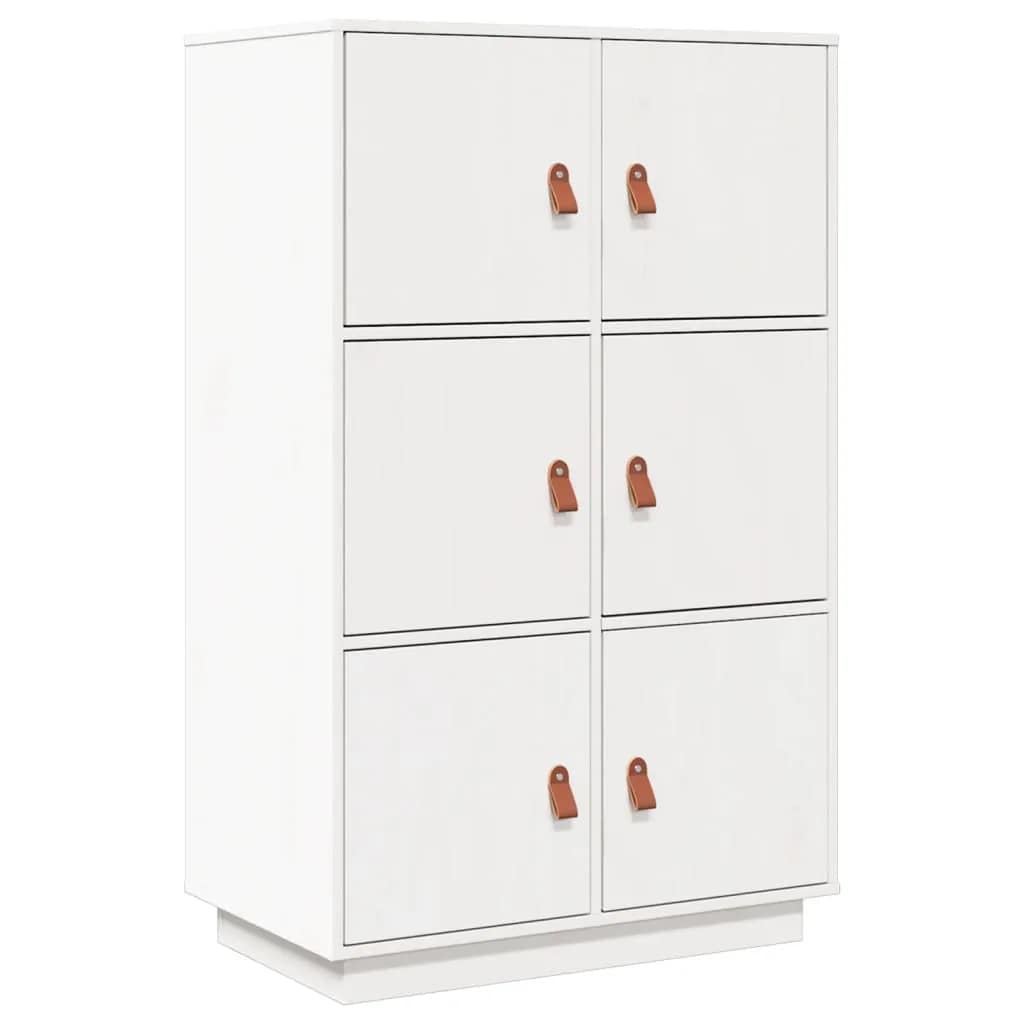Highboard 67x40x108,5 cm Massivholz Kiefer
