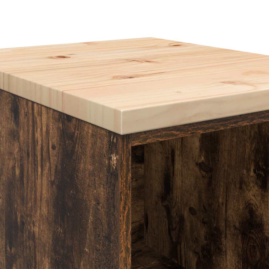 Garagenschränke 2 Stk. Schwarz Holzwerkstoff