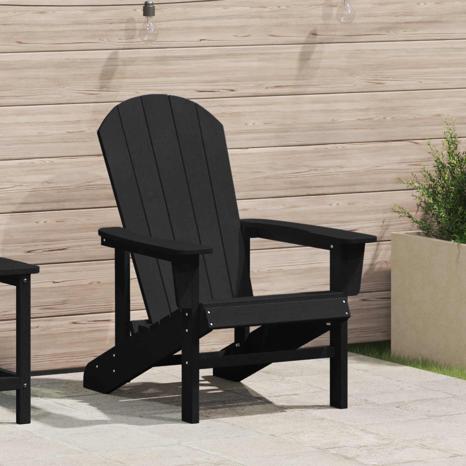 Adirondack-Stuhl Weiß 82 x 74 x 92 cm HDPE