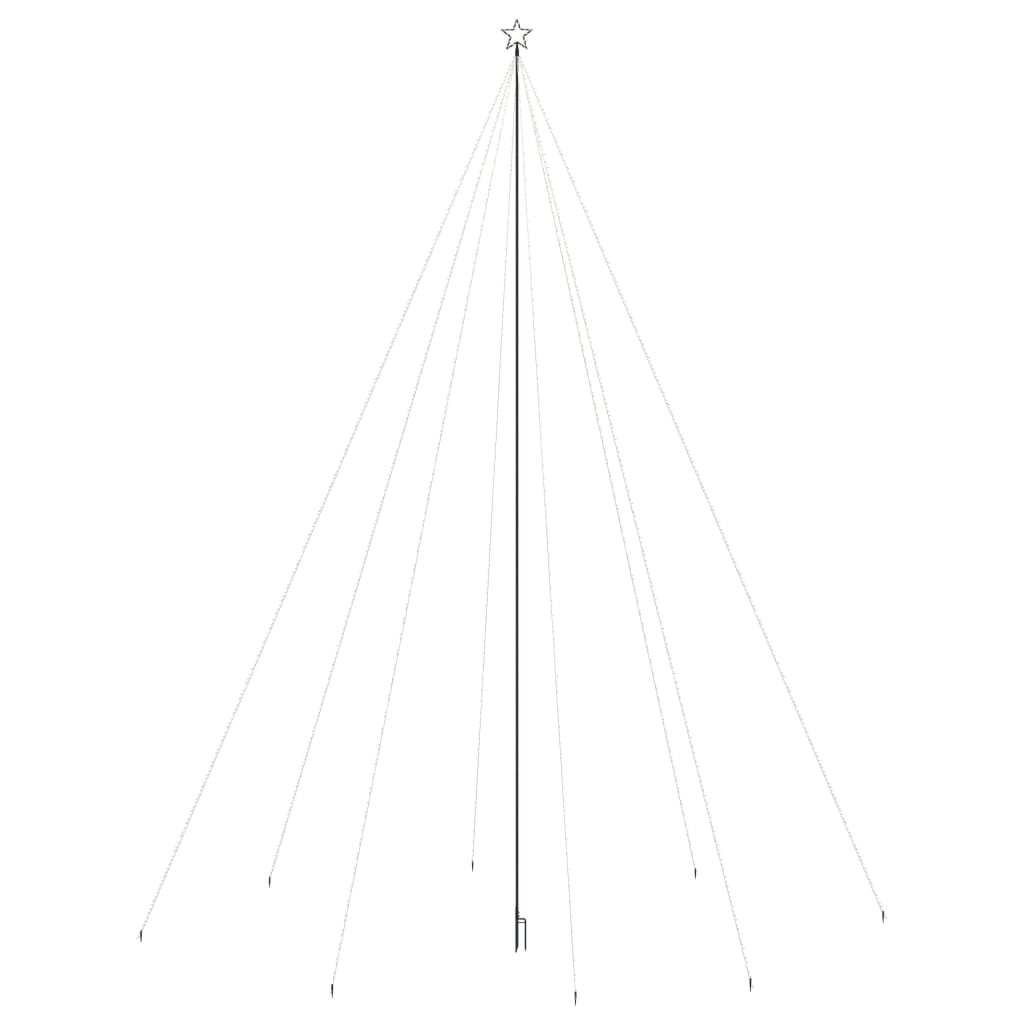 Weihnachtsbaum-Lichterketten Indoor Outdoor 400 LEDs 2,5 m