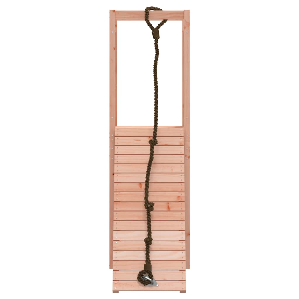 Spielturm mit Kletterwand Massivholz Kiefer