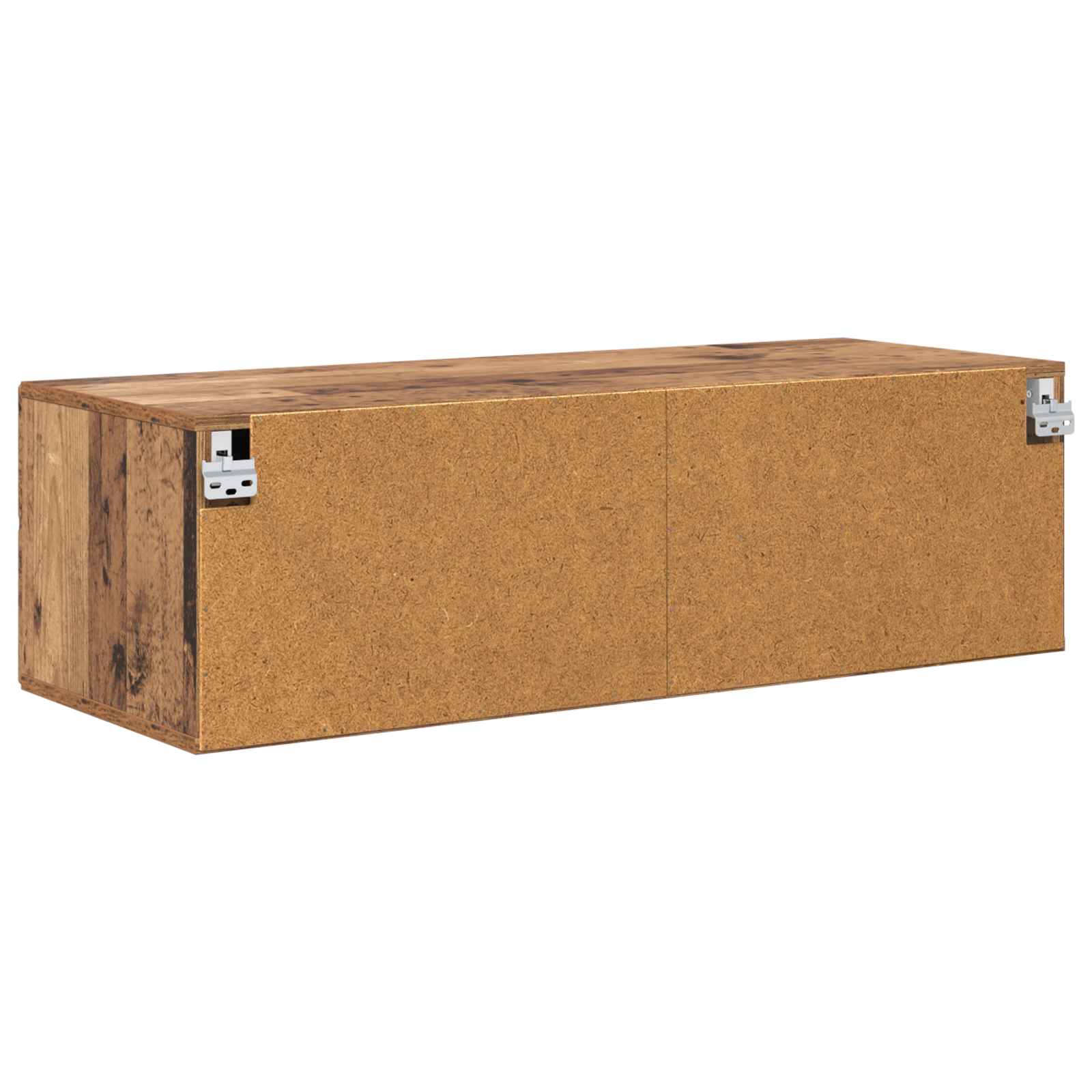 Highboard mit Regal FLORIN Weiß 60 x 35 x 182 cm Holzwerkstoff