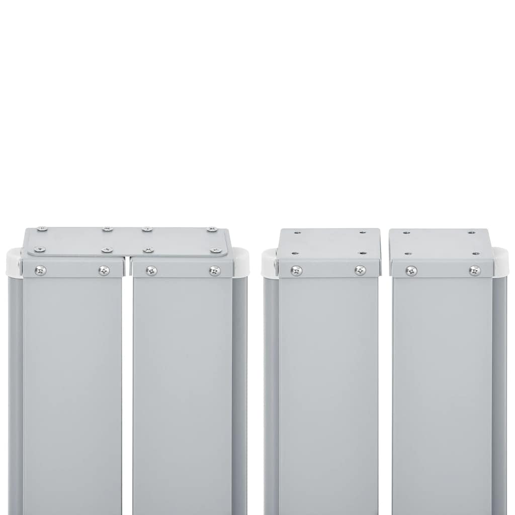 Ausziehbare Seitenmarkise 160×600 cm Braun