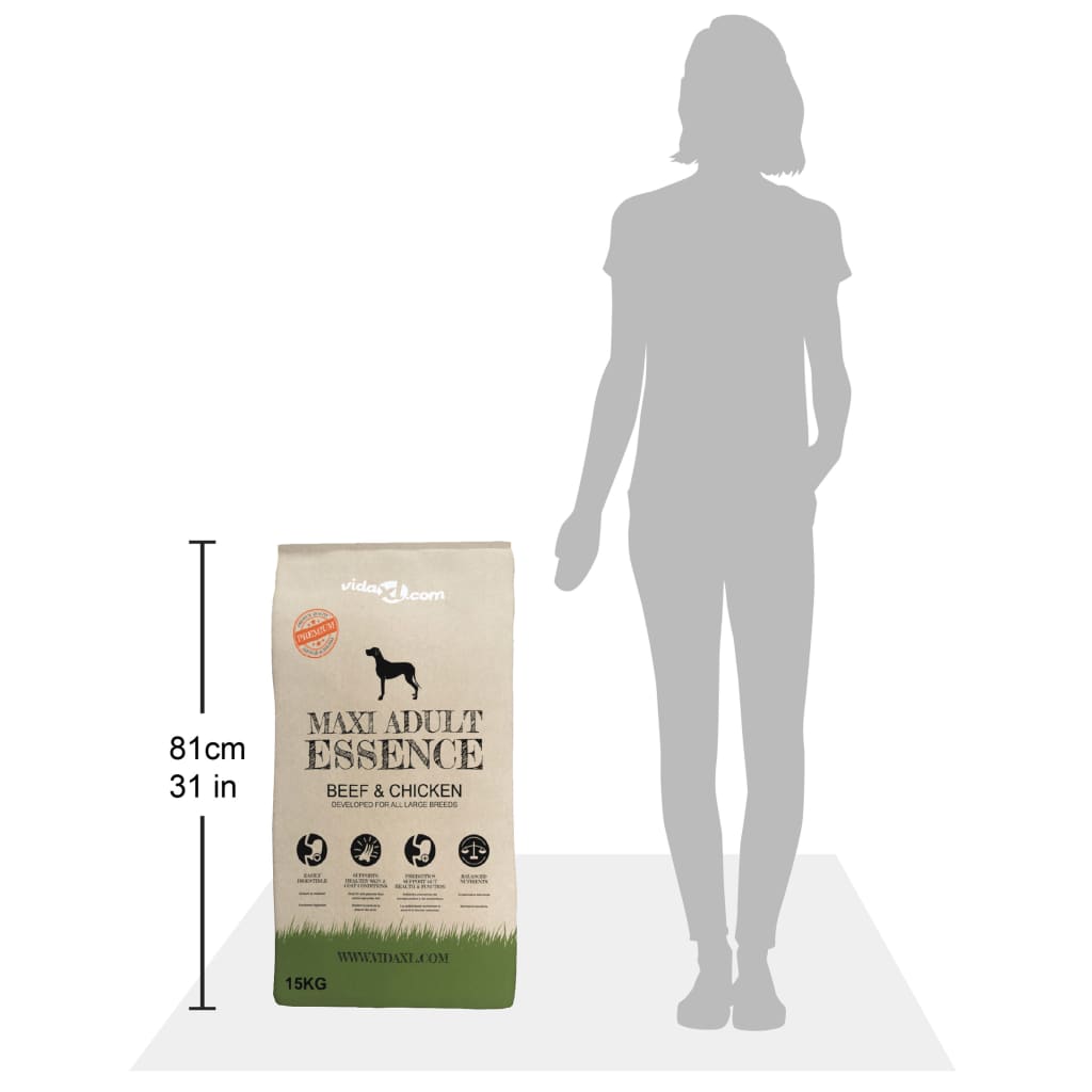 Trockenfutter für Hunde Adult Active Chicken & Fish 15 kg
