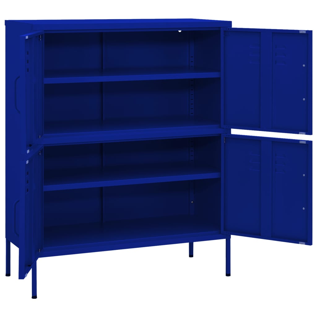 Lagerschrank Olivgrün 80x35x101,5 cm Stahl
