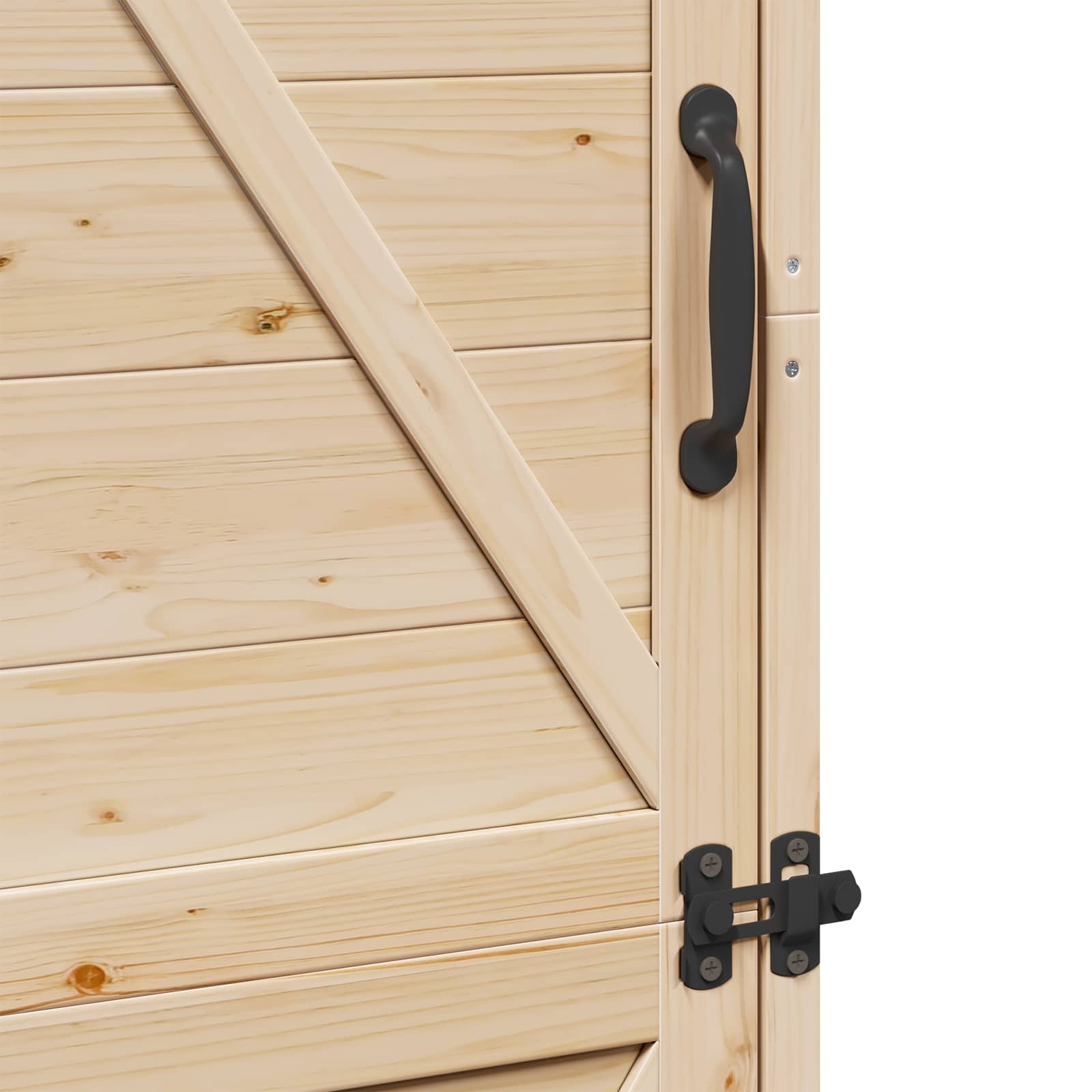 Gartenschuppen Natur 59,5 x 56 x 113,5 cm Massivholz aus Fichte