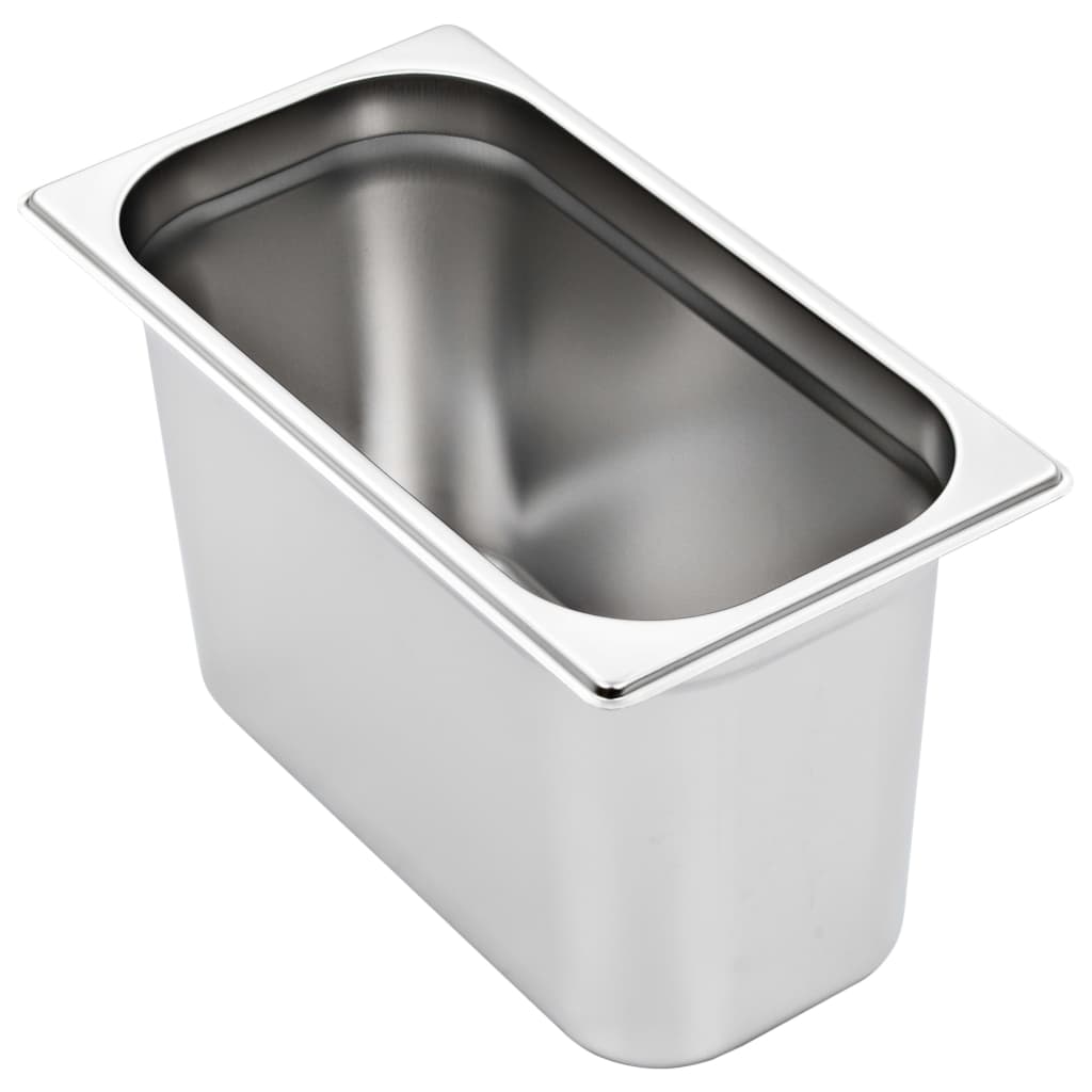 Gastronormbehälter 12 Stk. GN 1/3 20 mm Edelstahl