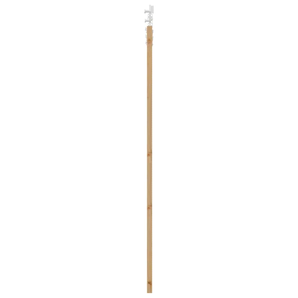 Schiebetür ORKDAL Natürlich und Schwarz 61 x 198,5 cm