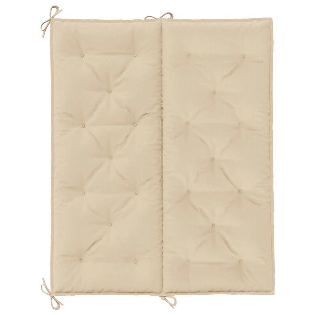 Gartenbank-Auflage Anthrazit 100x(50+50)x7 cm Oxford-Gewebe