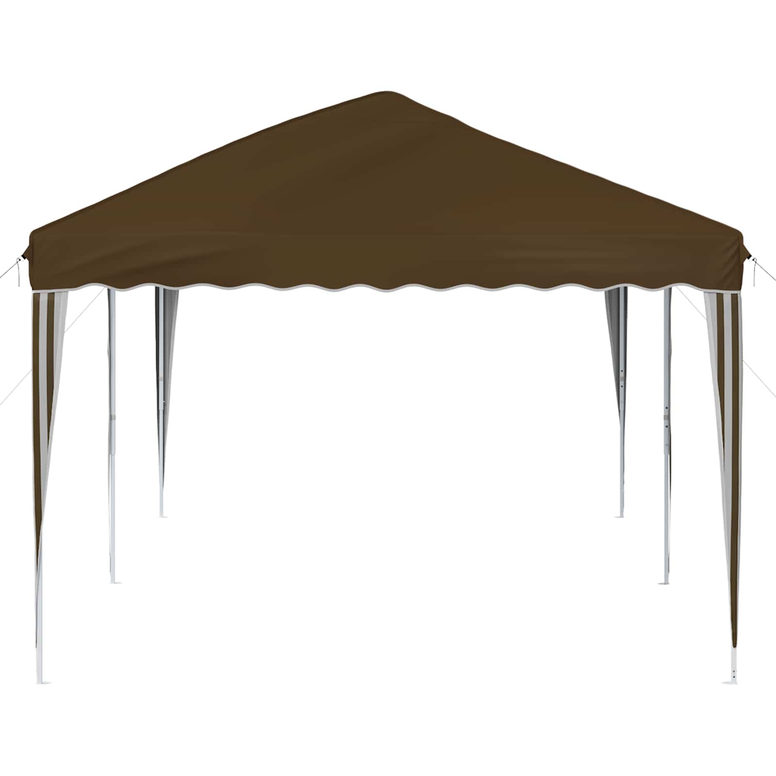Pop-up Partyzelt 575 x 290 x 245 cm Creme