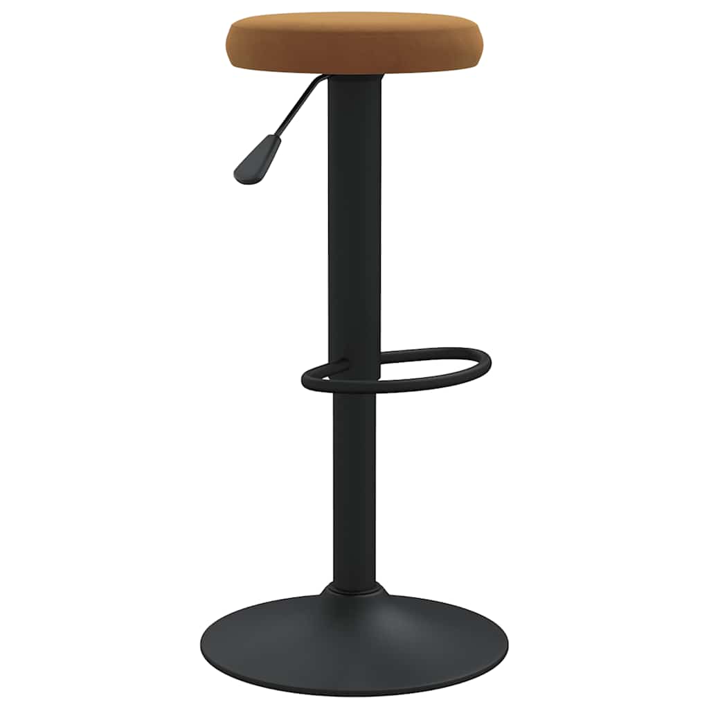 Barhocker 2 Stk. Schwarz Samt