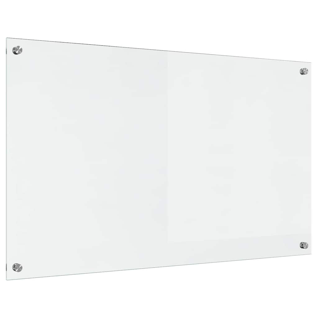 Küchenrückwand 2 pcs Weiß 70 x 40 cm Gehärtetes Glas