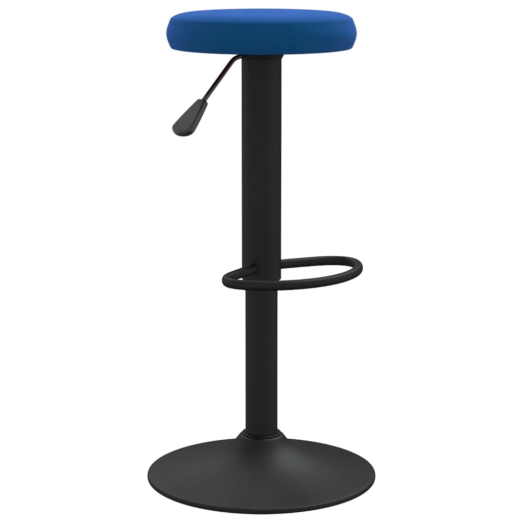 Barhocker 2 Stk. Schwarz Samt