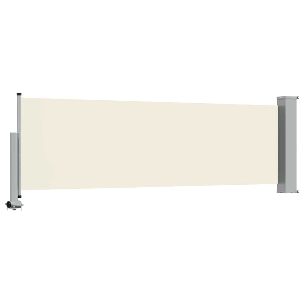 Seitenmarkise 60 x 300 cm 100% Polyester Eisen Stahl