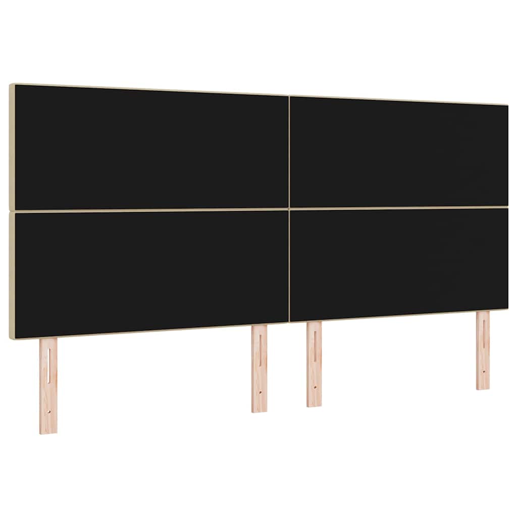 Kopfteil Hellgrau 80 cm Cordstoff