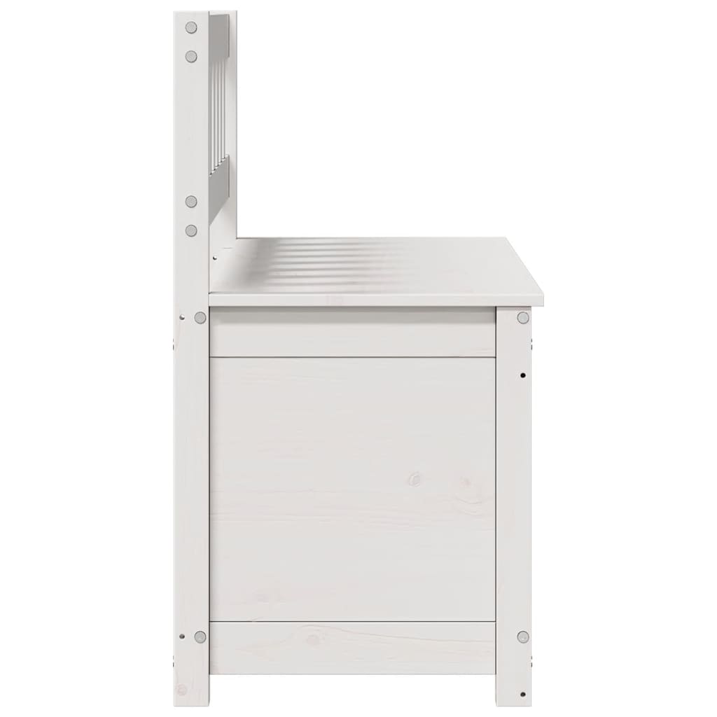 Sitzbank 80x41x77 cm Massivholz Kiefer