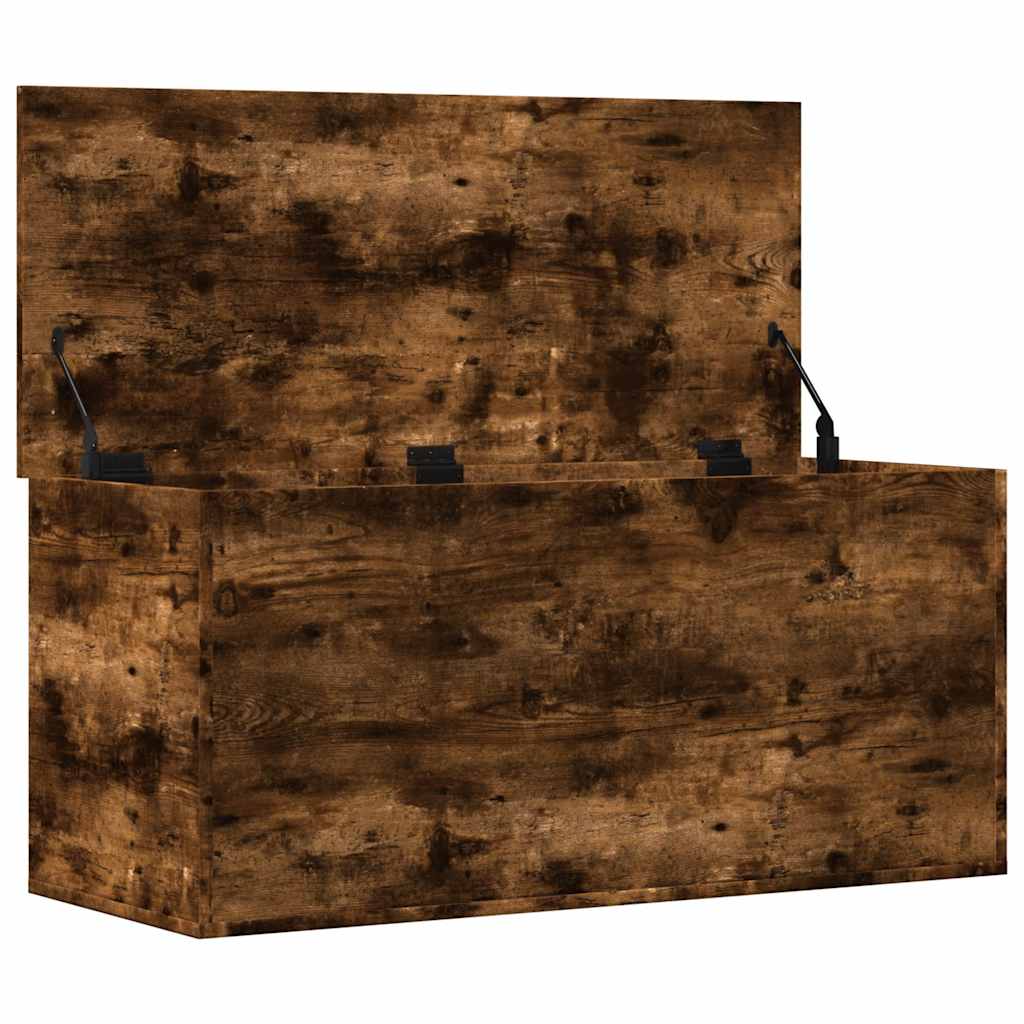 Aufbewahrungstruhe Weiß 84x42x46 cm Holzwerkstoff