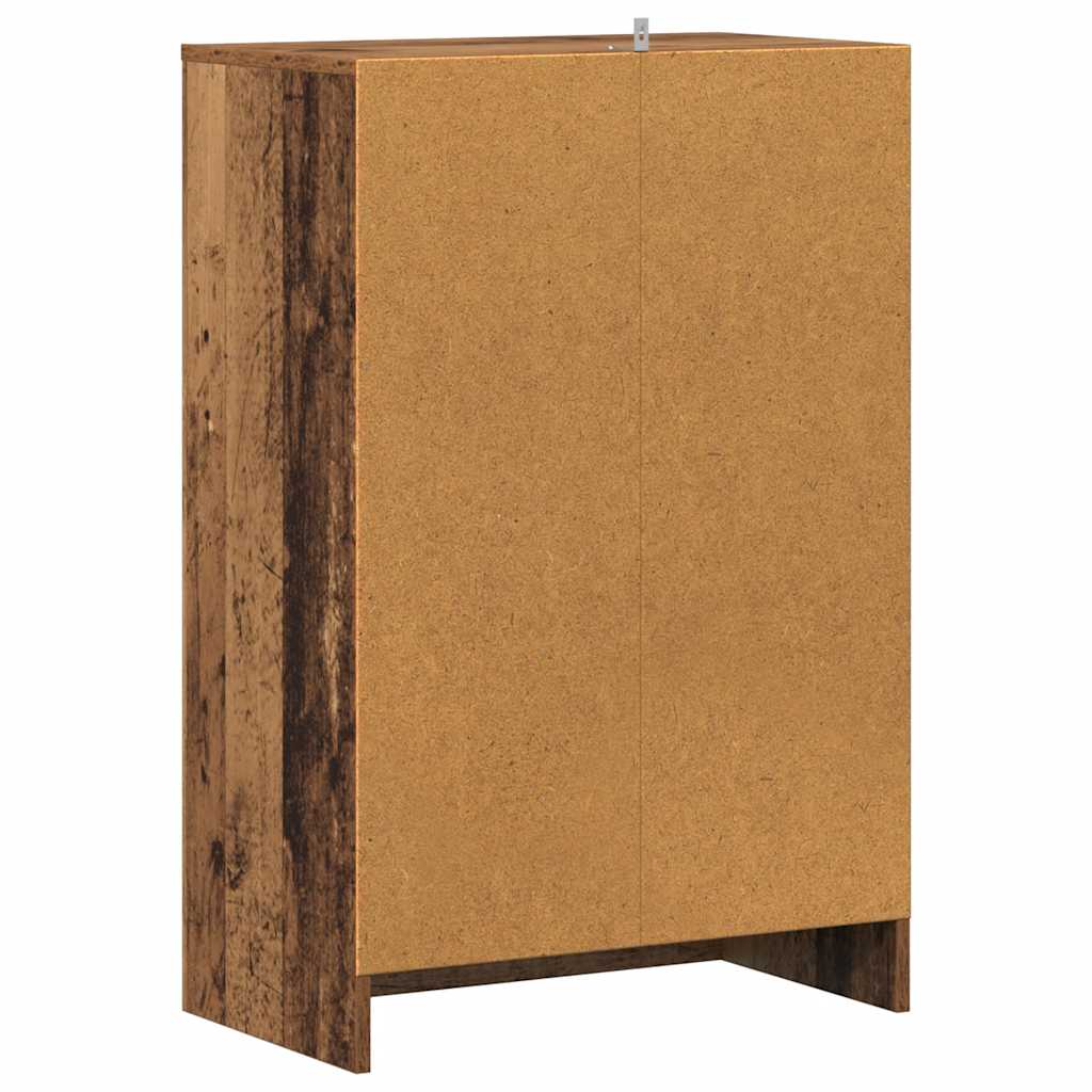 Schuhschrank Weiß 60x35x70 cm Holzwerkstoff