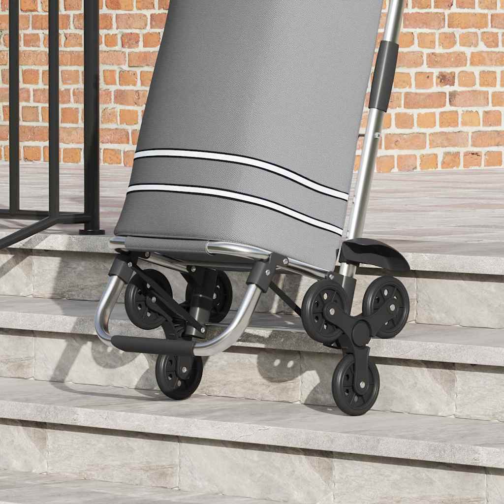 Einkaufswagen Schwarz 47 x 39 x 100,5 cm Oxford-stoff