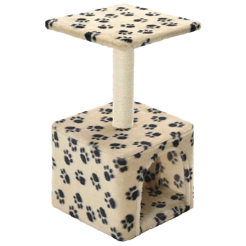 Katzen-Kratzbaum Sisal 55 cm Grau