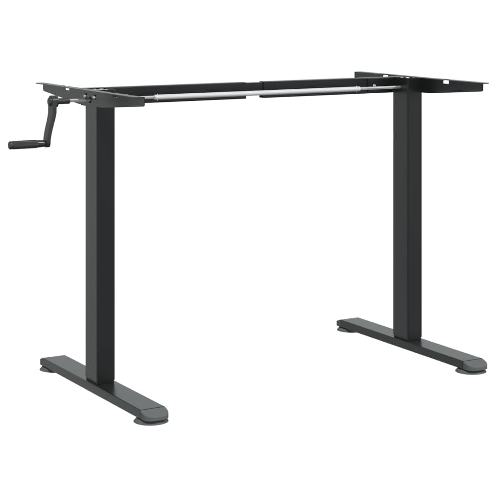 Gestell für Sitz-Steh-Schreibtische Weiß (94-135)x60x(70-114)cm