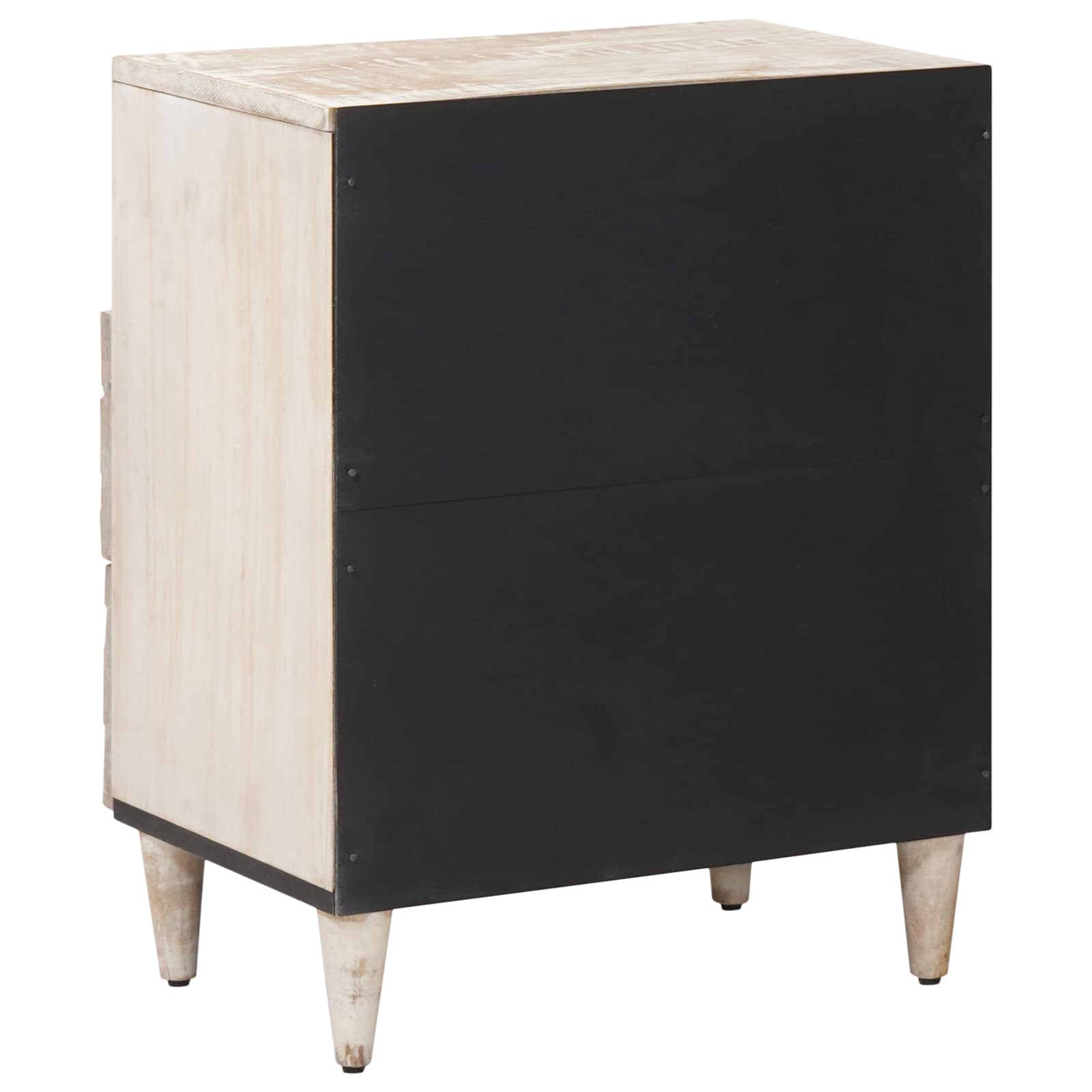 Bettkasten Braun 50 x 33 x 60 cm Massivholz Mango