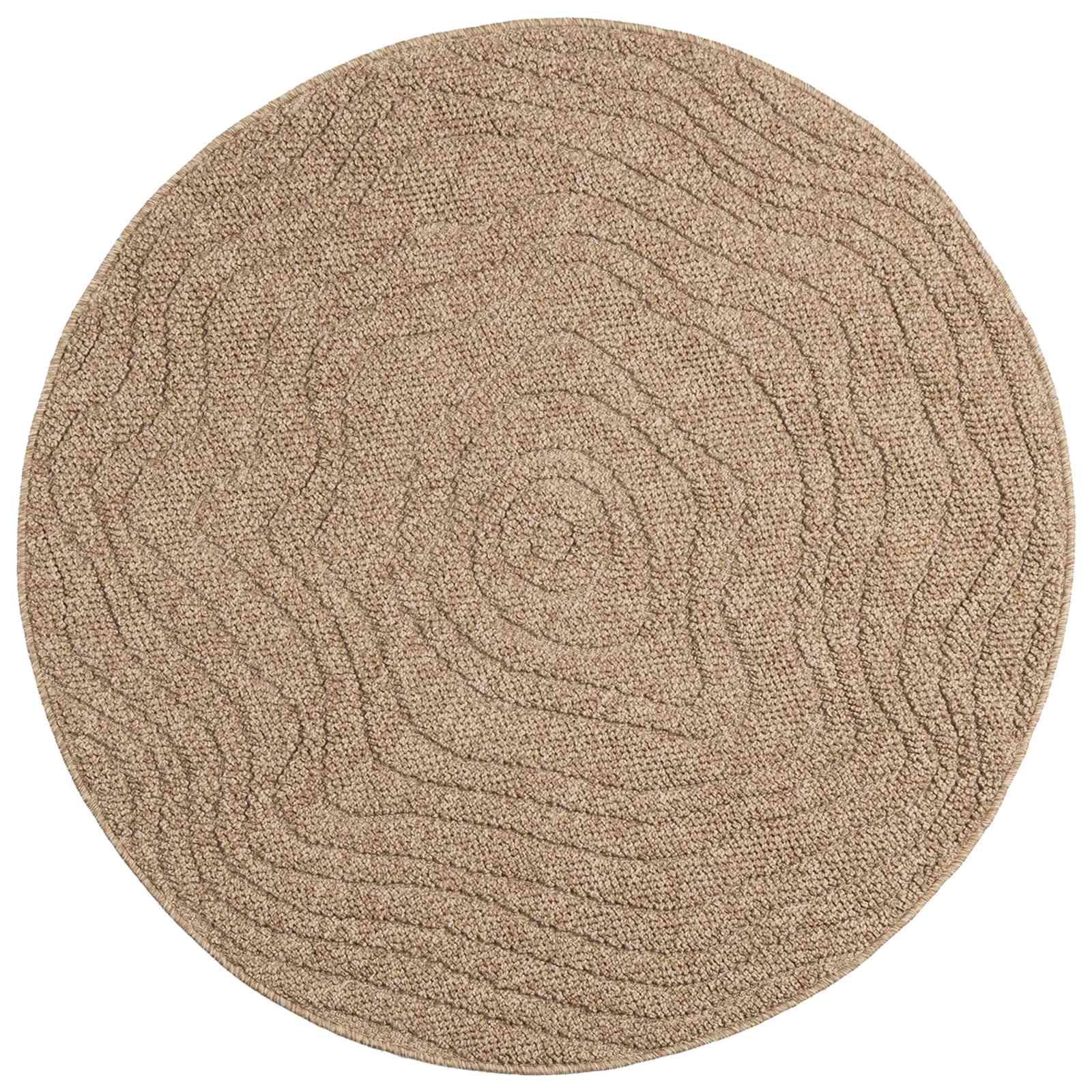 Bereichsteppiche Rechtwinklig AGIRA Natur 150 x 80 cm Polyester