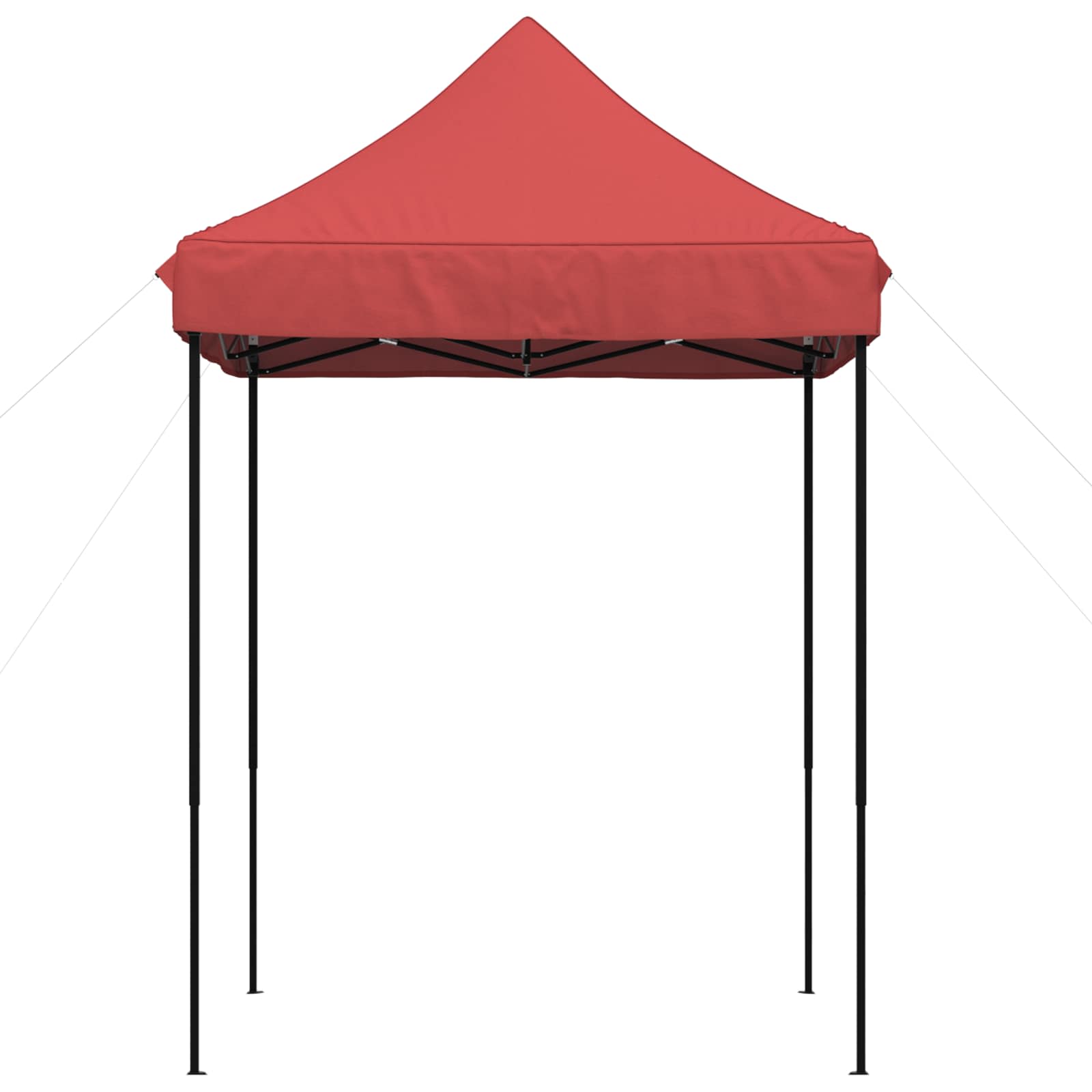 Partyzelt Faltbar Pop-Up Schwarz 200x200x306 cm