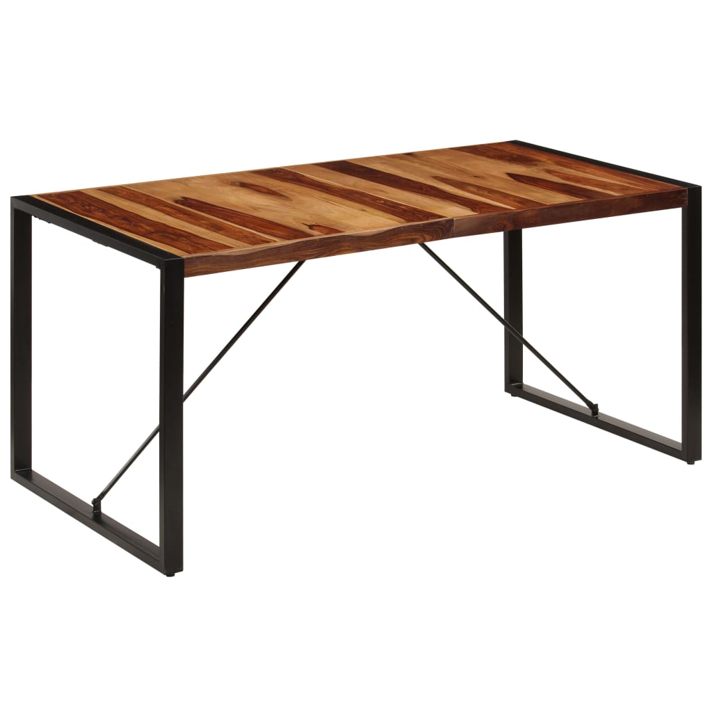 Esstisch 220x100x75 cm Massivholz Akazie