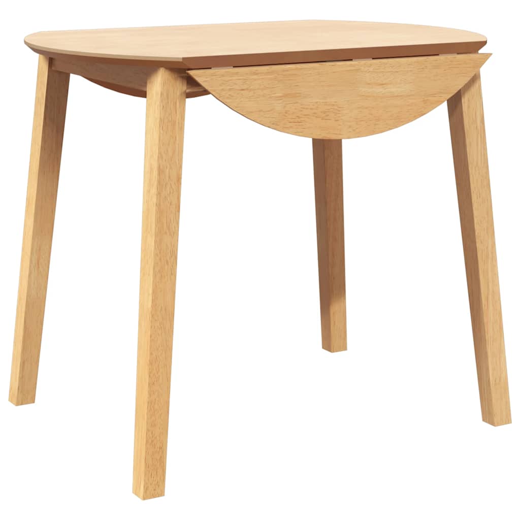 Esstisch Weiß Massivholz Gummibaumholz