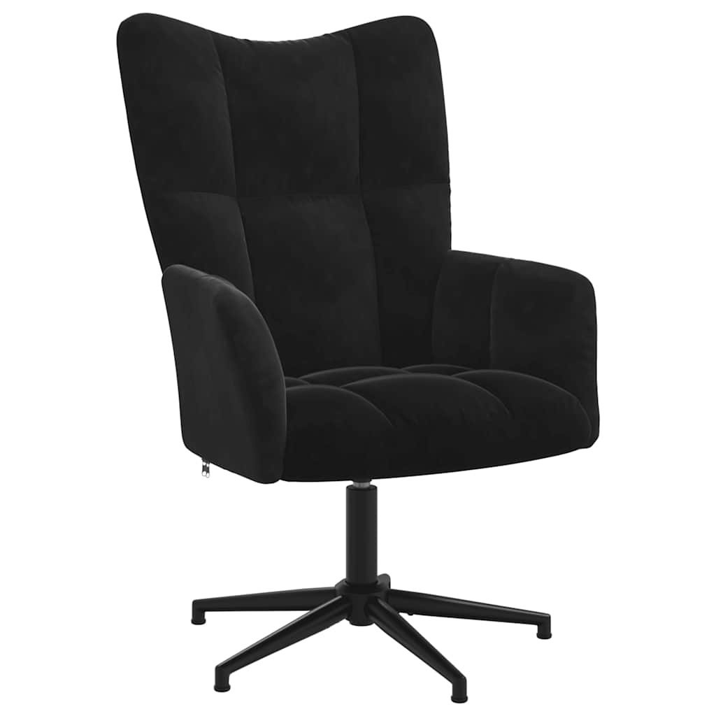 Relaxsessel Dunkelgrau Samt