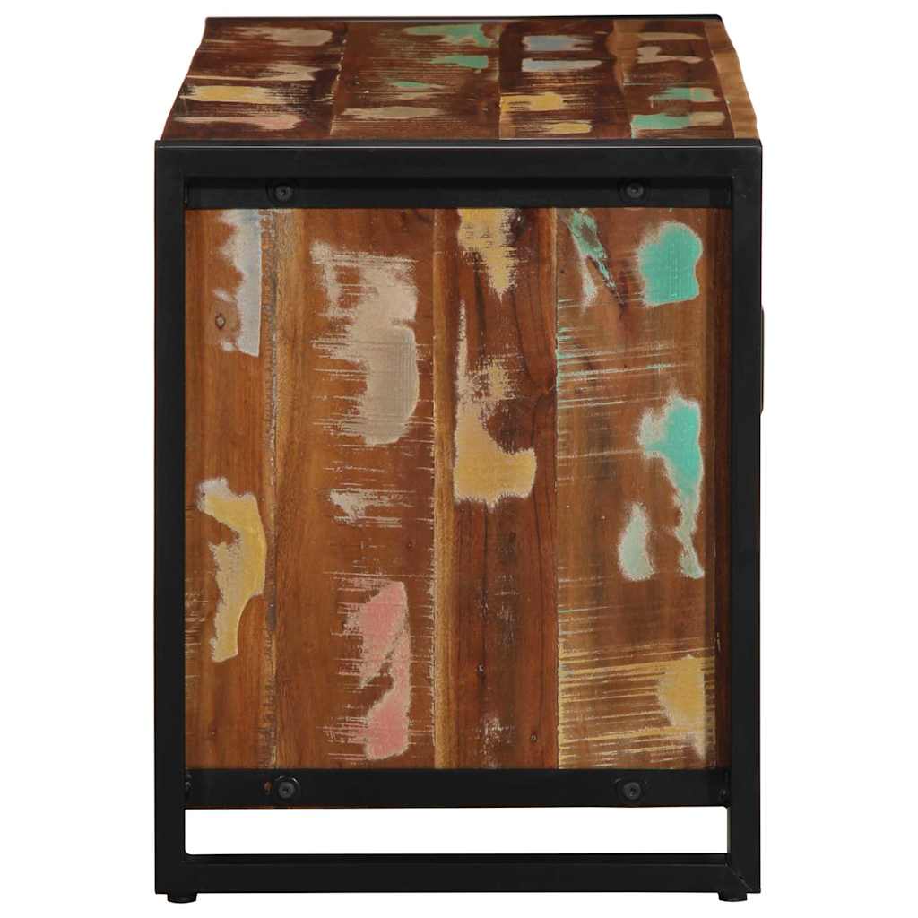 Schuhbank Braun 100 x 40 x 50 cm Massivholz Mango