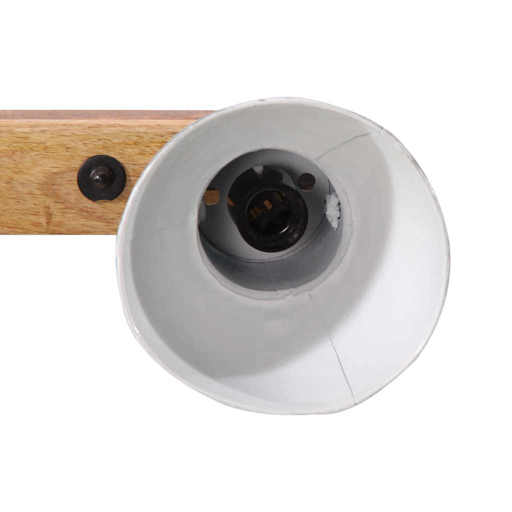Wandlampe Industriestil Silbern 45x25 cm E27