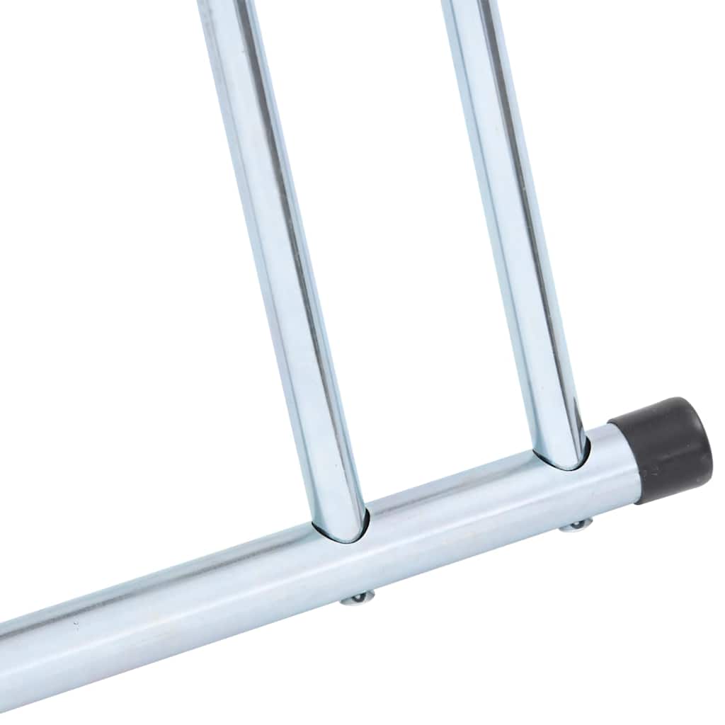 Fahrradständer für 2 Fahrräder Verzinkter Stahl