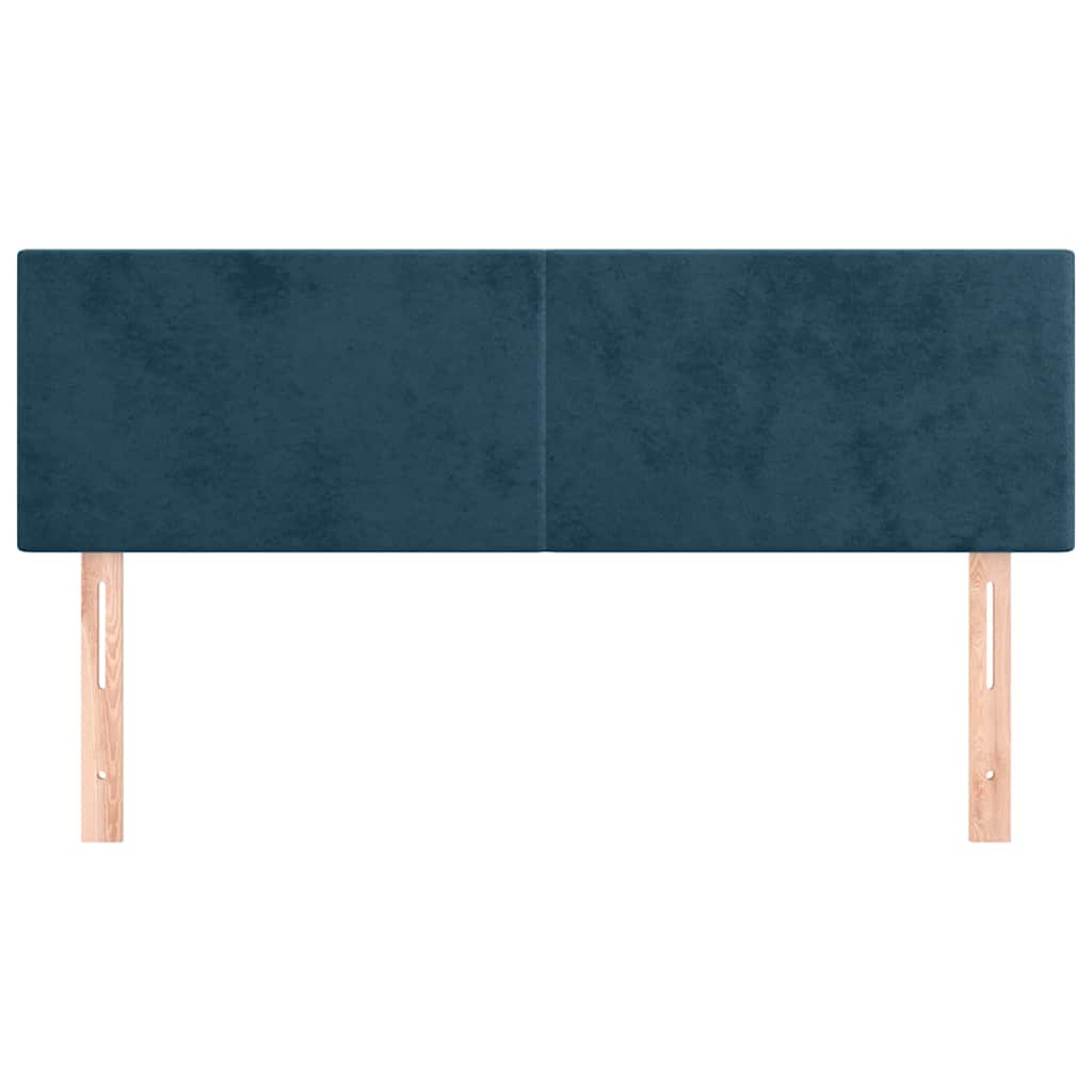 Kopfteil Hellgrau 80x5x118/128 cm Samt