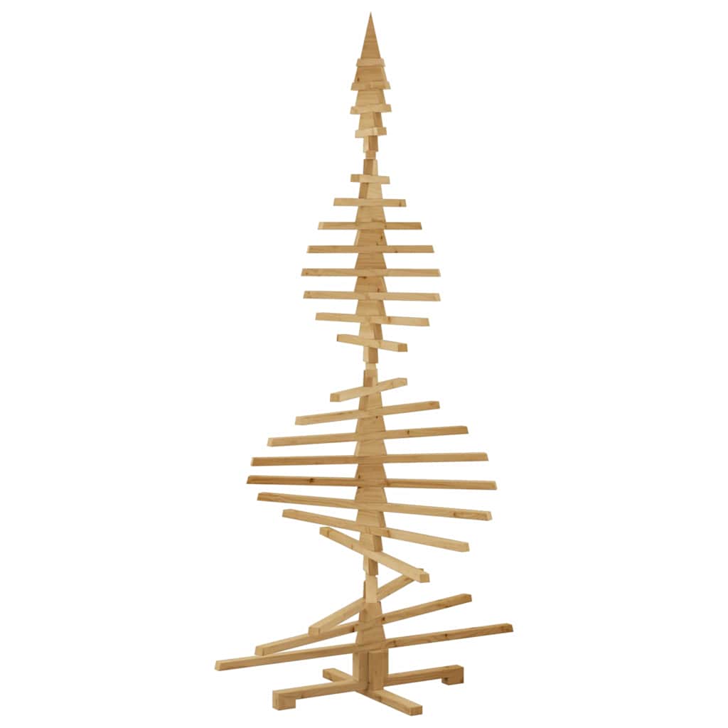 Weihnachtsbaum Holz zum Schmücken 60 cm Massivholz Kiefer