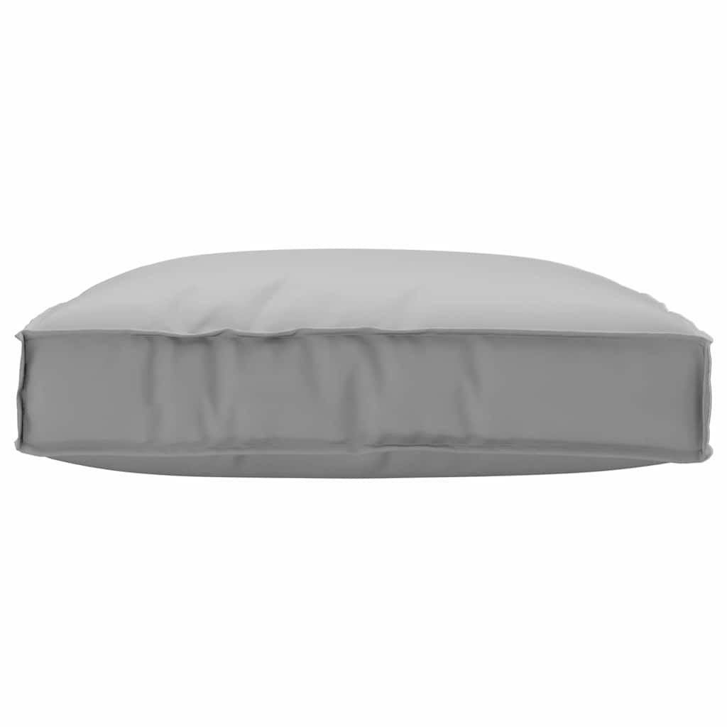 Kissen Anthrazit 80 x 80 x 12 cm Oxford-Stoff