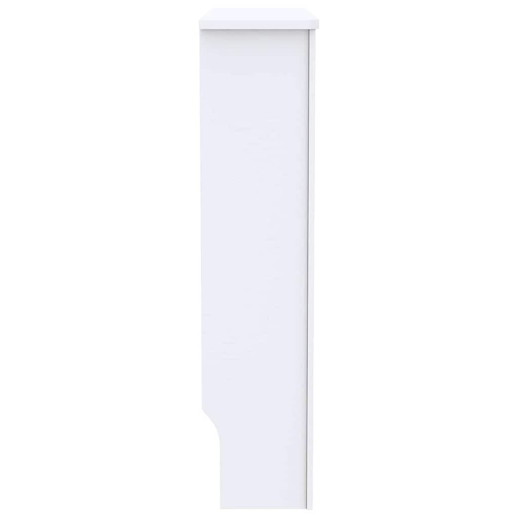 Holzwerkstoff Heizkörper-Abdeckung Heizkörperverkleidung 112 cm, weiß