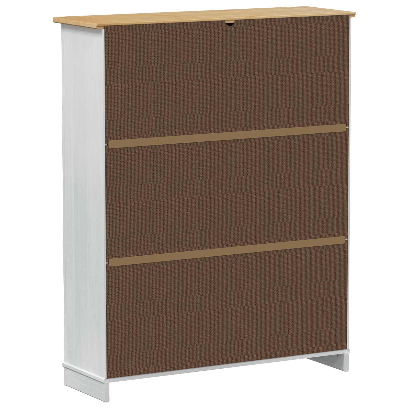 Schuhschrank Corona 99x32x47 cm Massivholz Kiefer