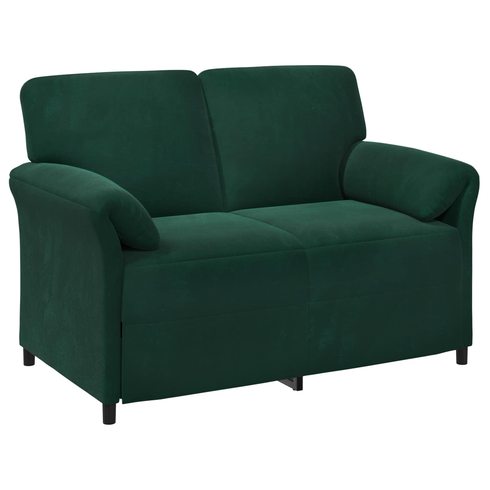 1-Sitzer Sofa Hellgrau 88 x 83 x 95 cm Samt