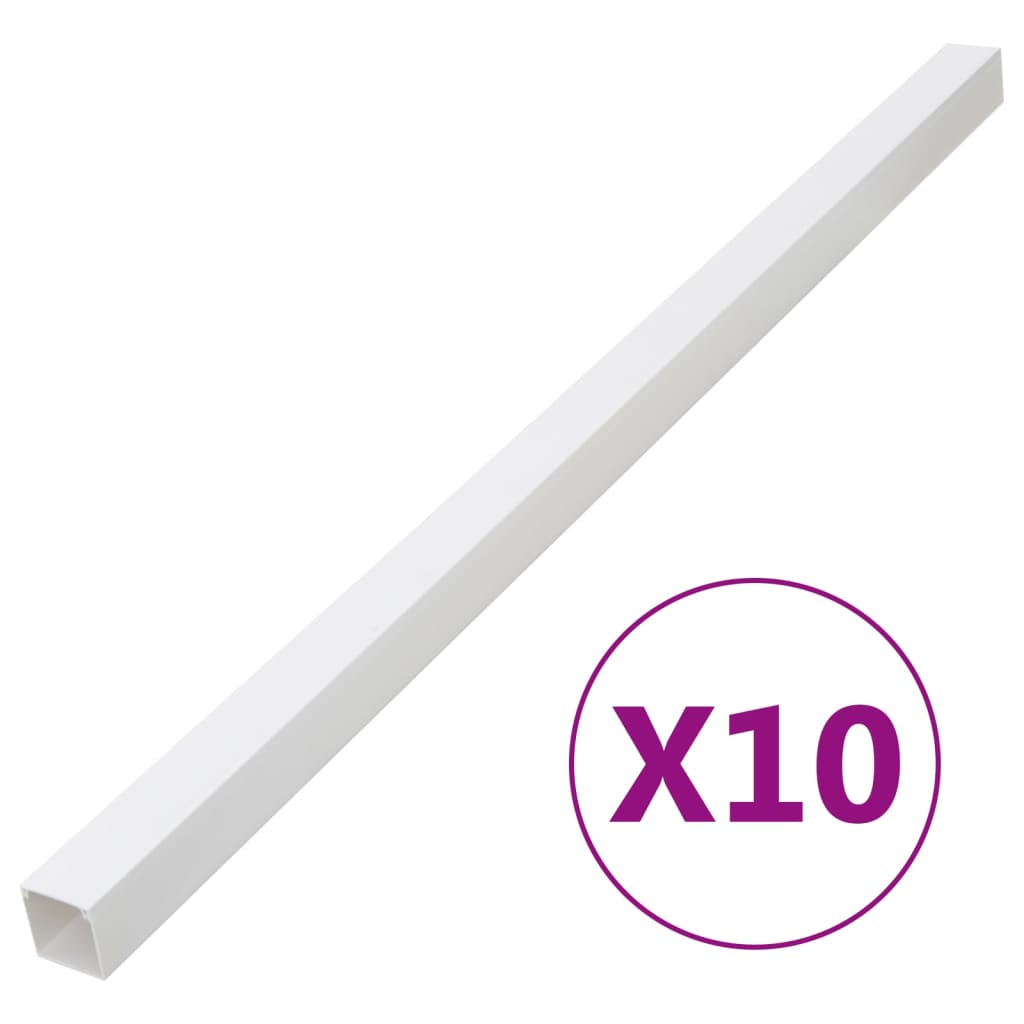 Installationsrohre Selbstklebend 25x25 mm 10 m PVC