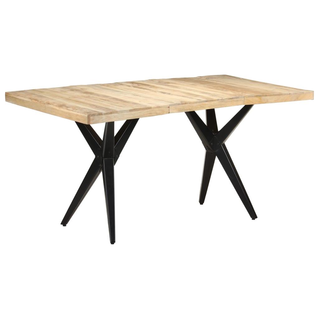Esstisch 160x80x76 cm Massivholz Akazie