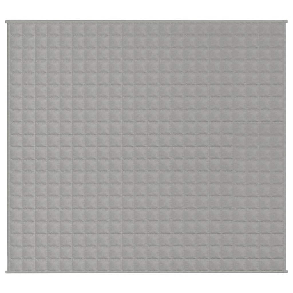 Gewichtsdecke Grau 122x183 cm 5 kg Stoff
