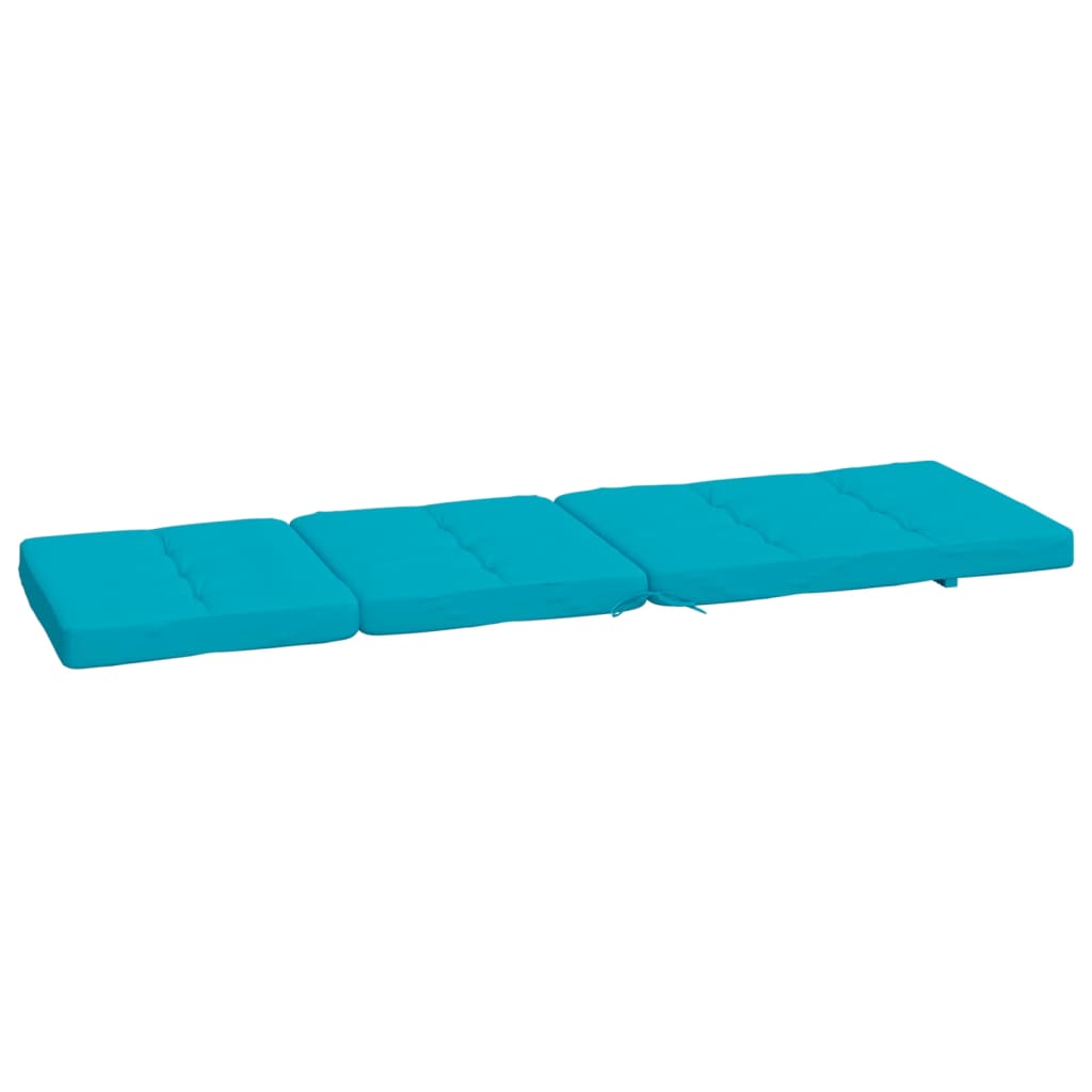 Liegestuhl-Auflagen 2 Stk. Creme Oxford-Gewebe